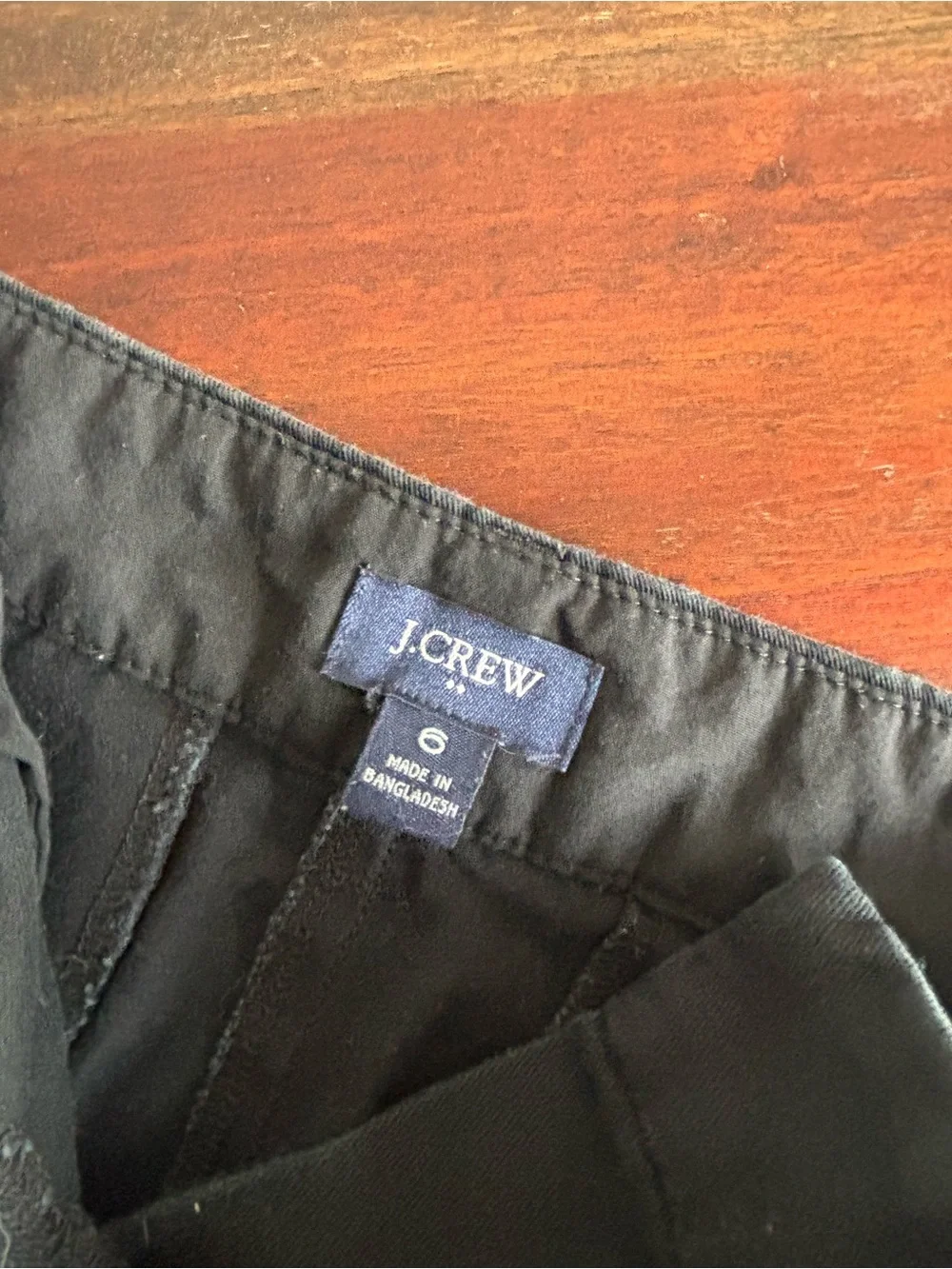 J. Crew Navy Cotton Bermuda Shorts